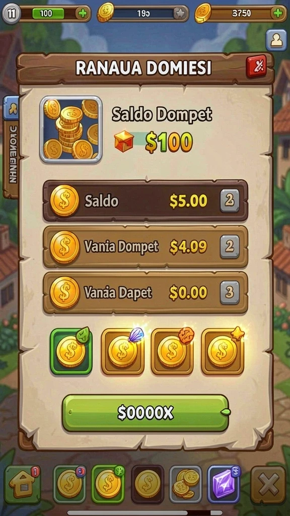 Screenshot 1: Menampilkan karakter utama dalam aksi.