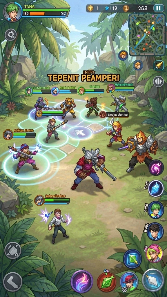 Fitur multiplayer yang memungkinkan bermain bersama teman.