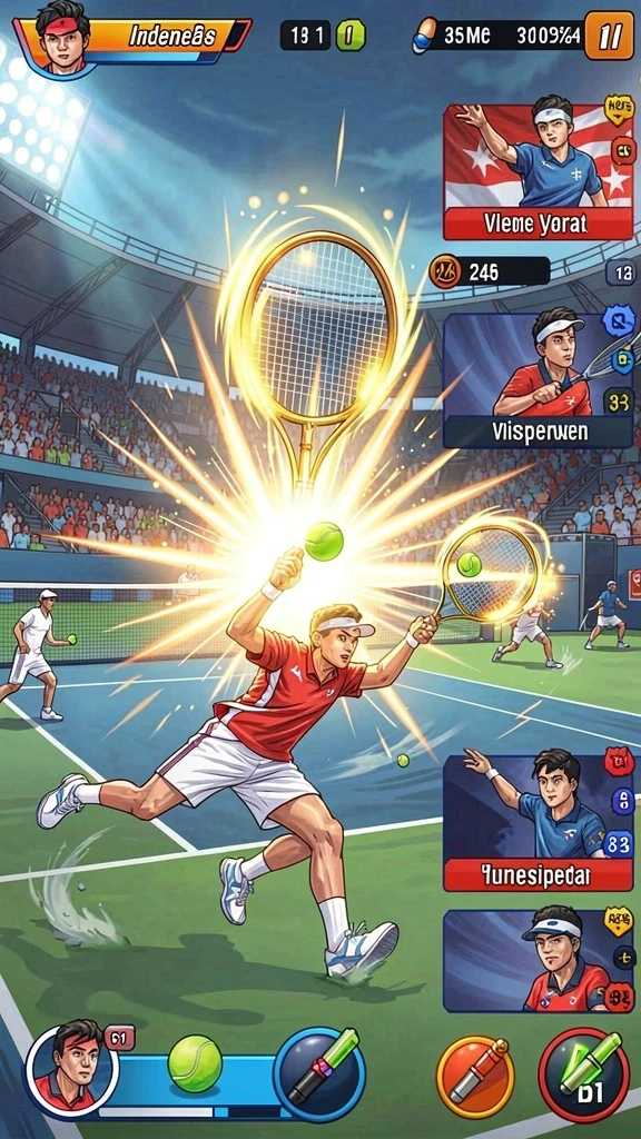 Mode multiplayer yang seru dan kompetitif.