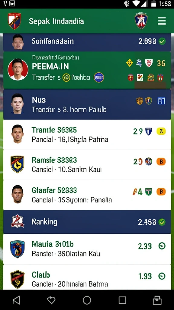 Fitur interaksi sosial yang memungkinkan pemain berkomunikasi.