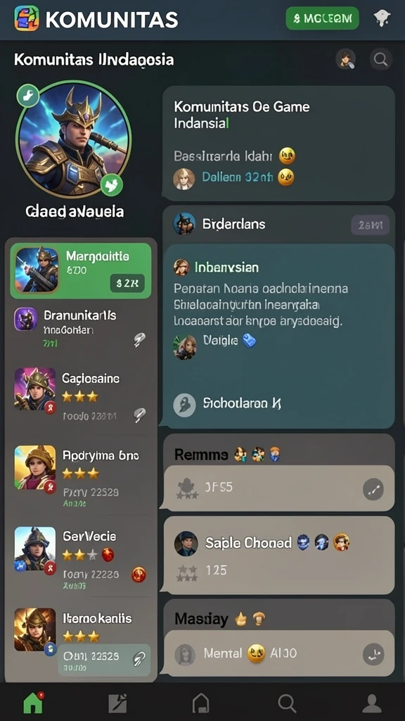 Mode multiplayer yang mempertemukan pemain dari seluruh dunia.