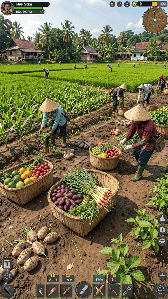 Tampilan awal permainan BAHAGIA777 yang menarik.