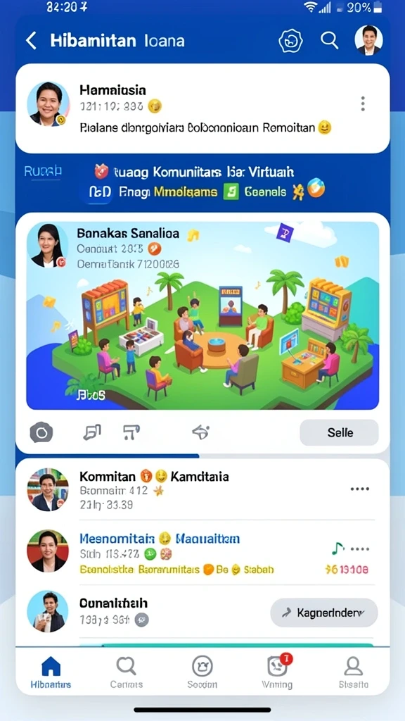 Tampilan antarmuka yang modern dan mudah digunakan.