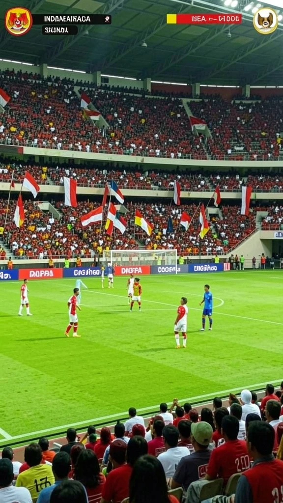 Grafis yang menawan dan penuh warna.