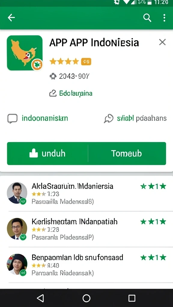 Tampilan awal permainan yang menawan dan informatif.