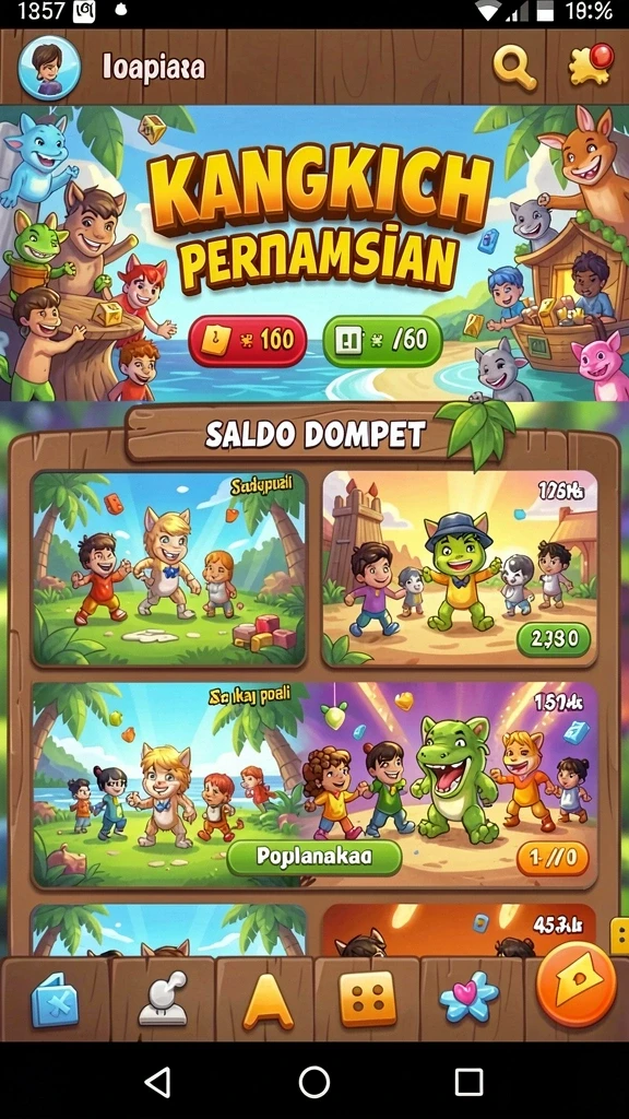Grafis yang tajam dan detail.
