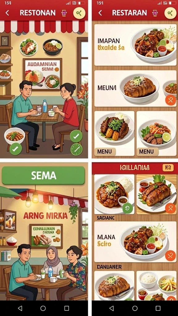 Antarmuka yang user-friendly dan mudah diakses.