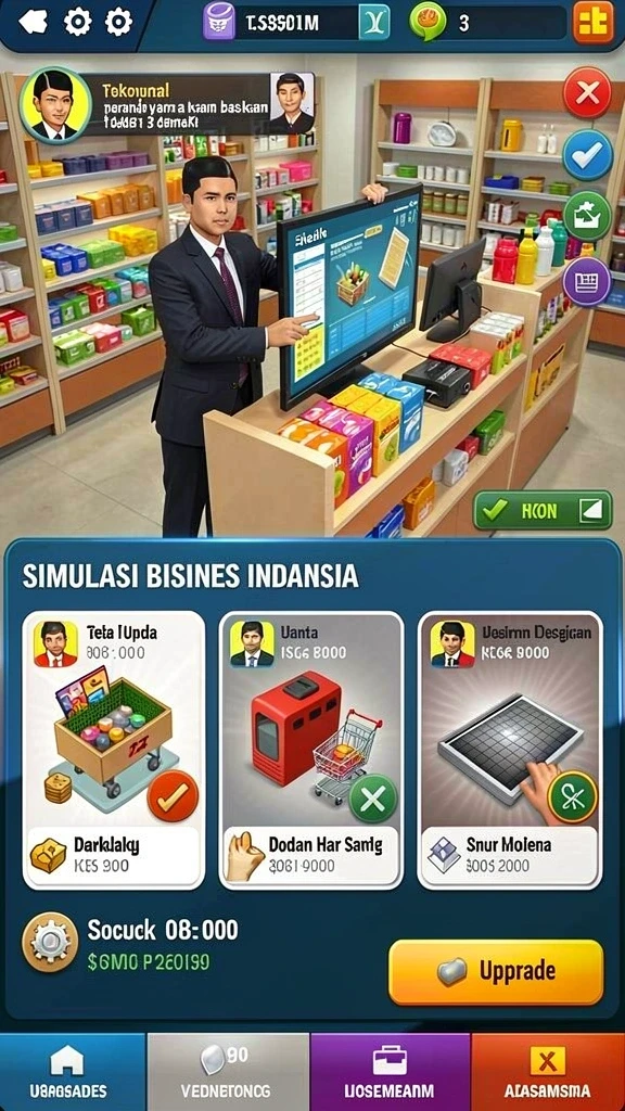 Tampilan awal aplikasi GOGOREJEKI yang menarik dan intuitif.