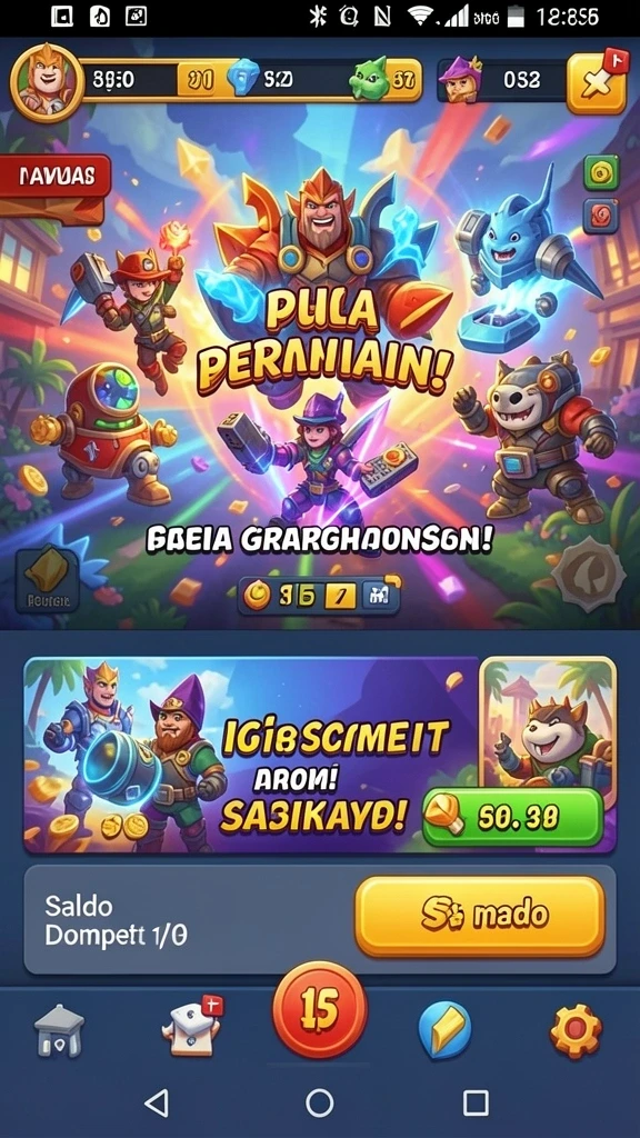 Karakter yang dapat disesuaikan sesuai keinginan pemain.