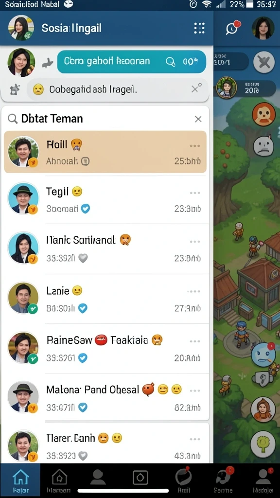 Komunitas aktif yang mendukung antar pemain.