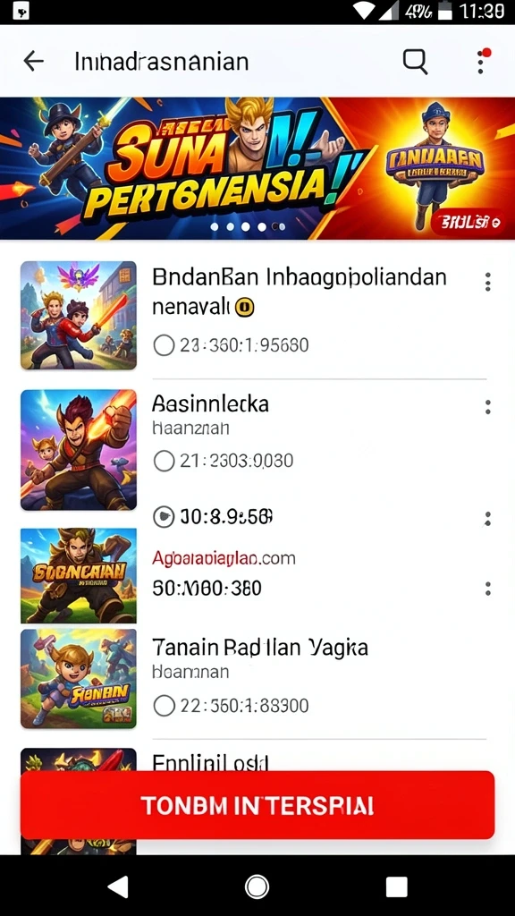 Cuplikan gameplay yang penuh aksi seru.