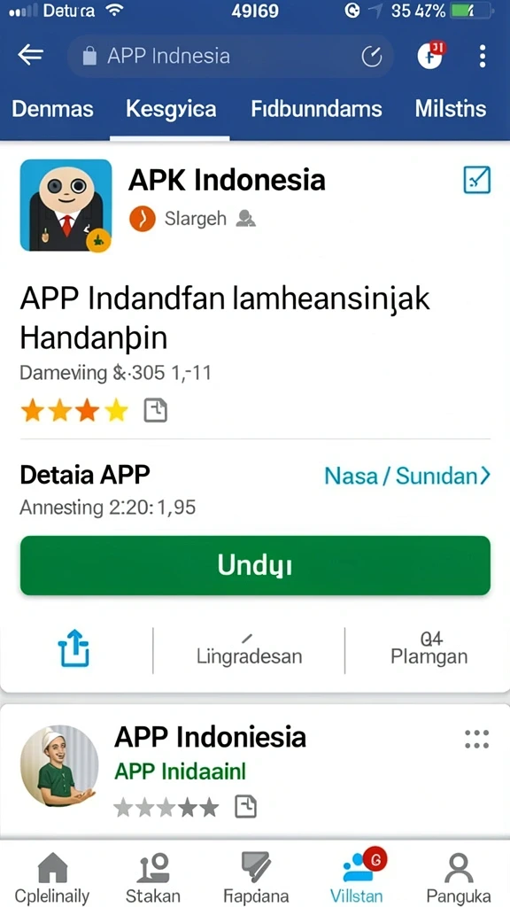 Screenshot menunjukkan karakter utama menghadapi makhluk supernatural.