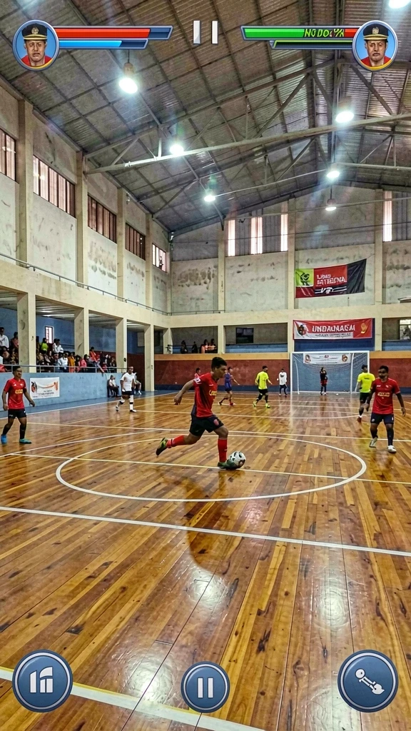 Tampilan awal permainan yang memukau dan menarik.