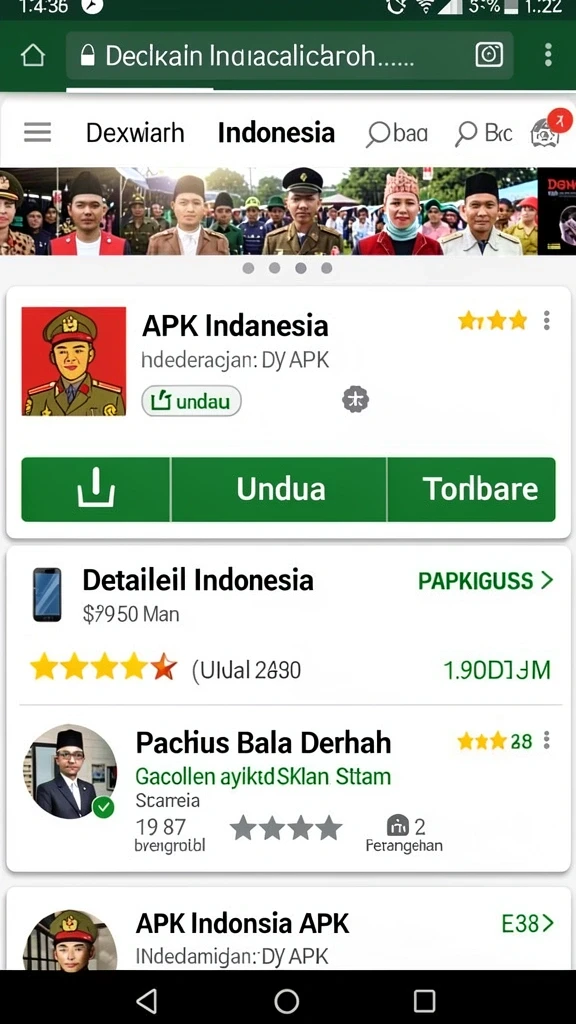 Tampilan dashboard yang menarik dan informatif.