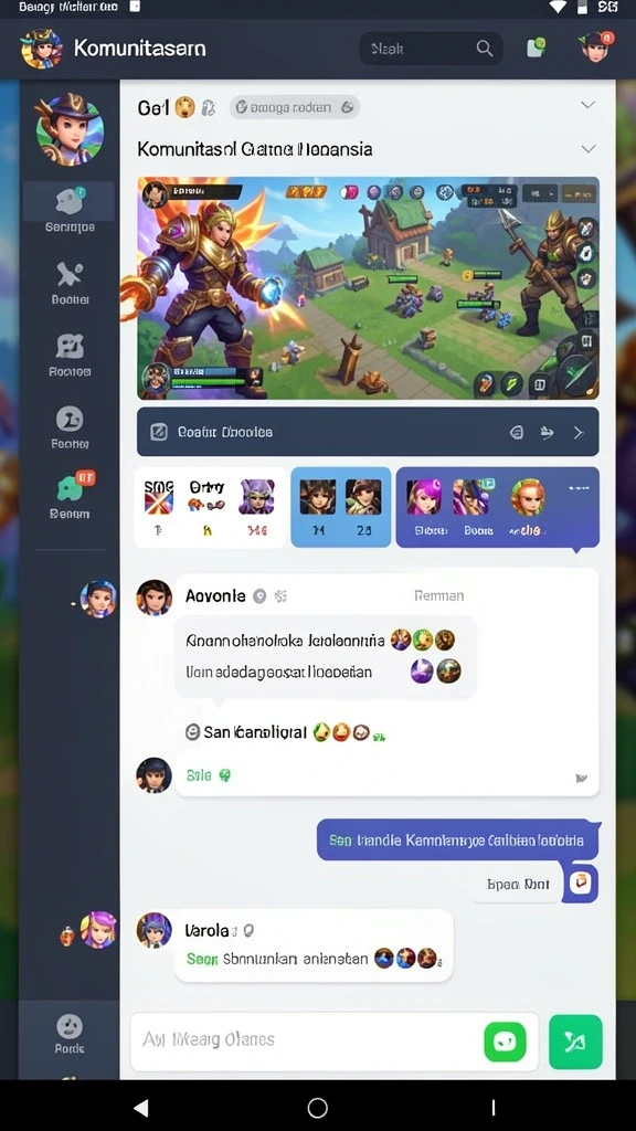 Beragam game dengan genre yang bervariasi.