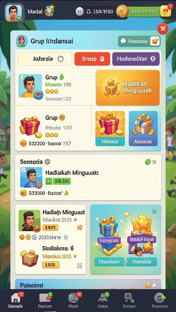 Komunitas aktif untuk berbagi pengalaman dan strategi.