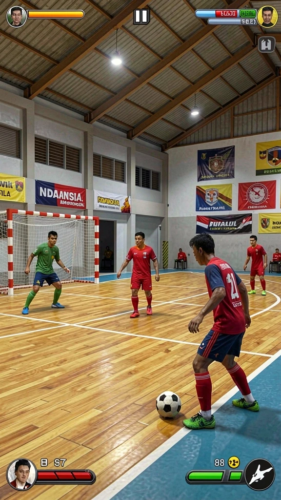 Tampilan awal yang menarik dan user-friendly.