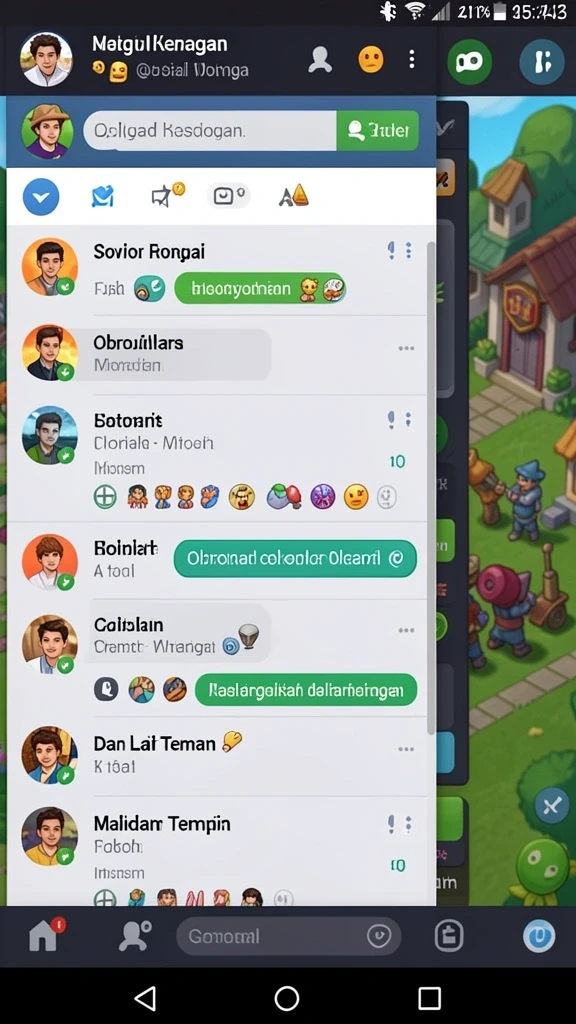 Grafis yang menarik memikat setiap pemain.