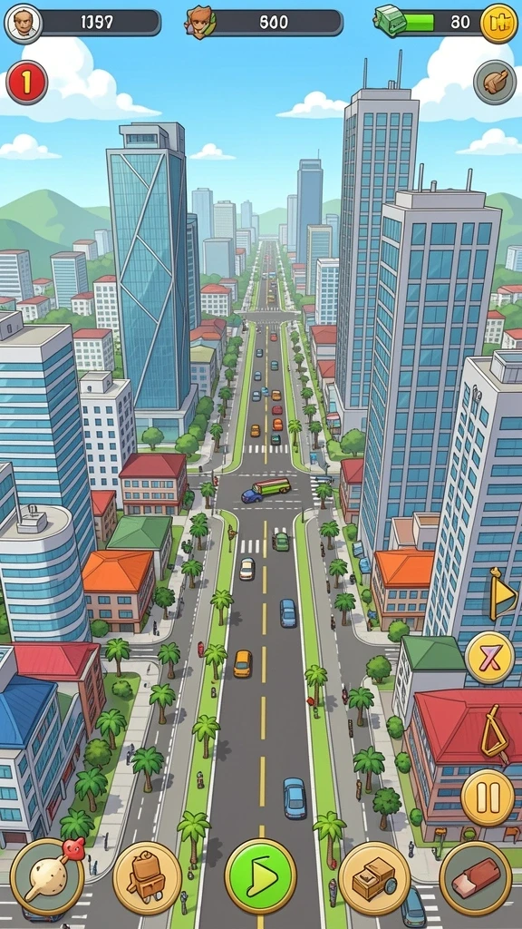 Karakter dengan desain unik dan kemampuan berbeda.