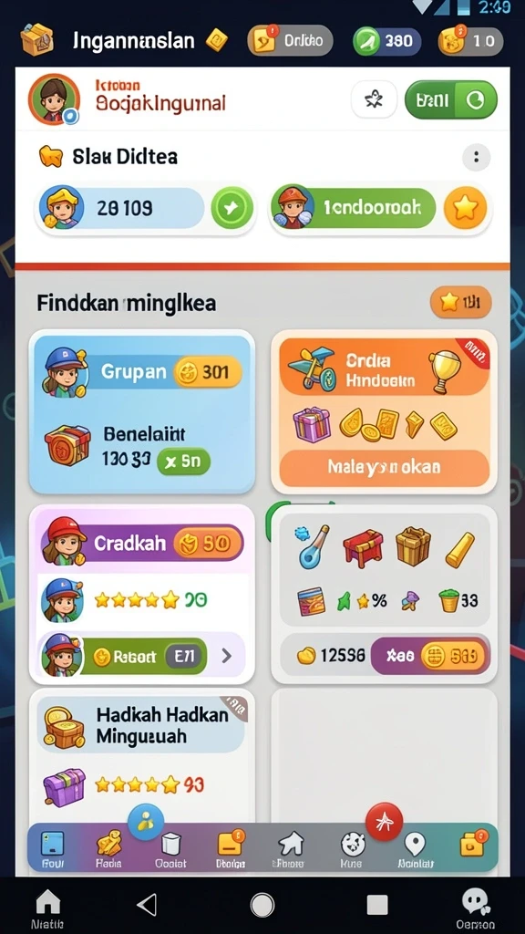 Fitur multiplayer yang memungkinkan bertanding dengan pemain lain.