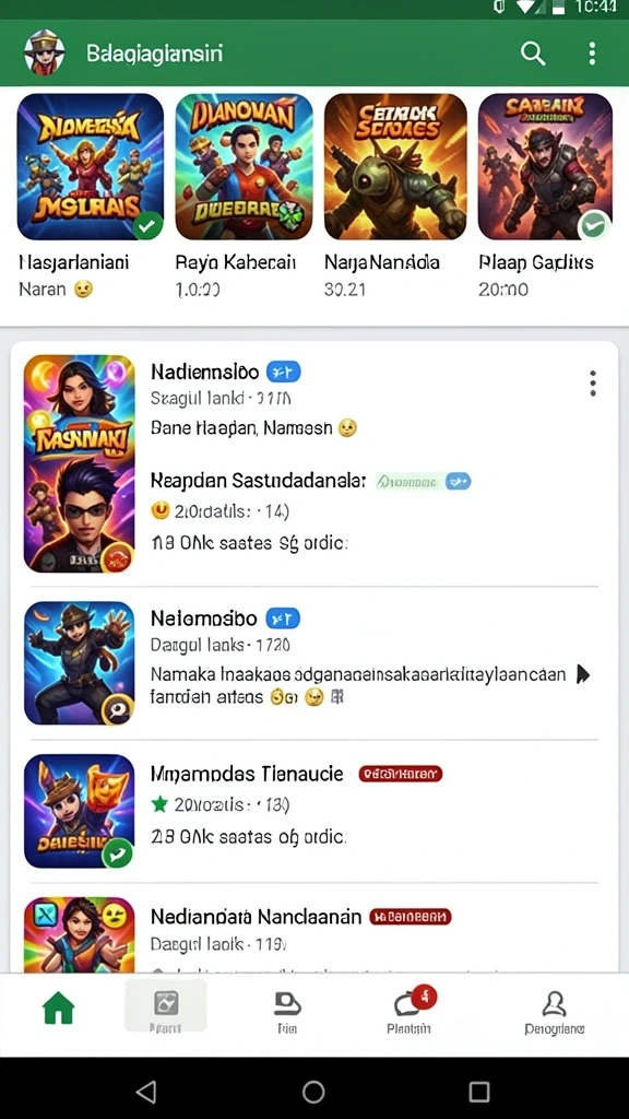 Level yang menarik dengan desain grafis yang menawan.
