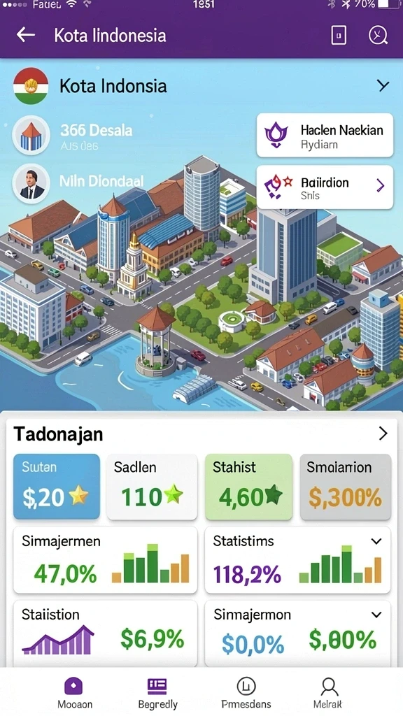 Tampilan antarmuka yang user-friendly dan menarik.