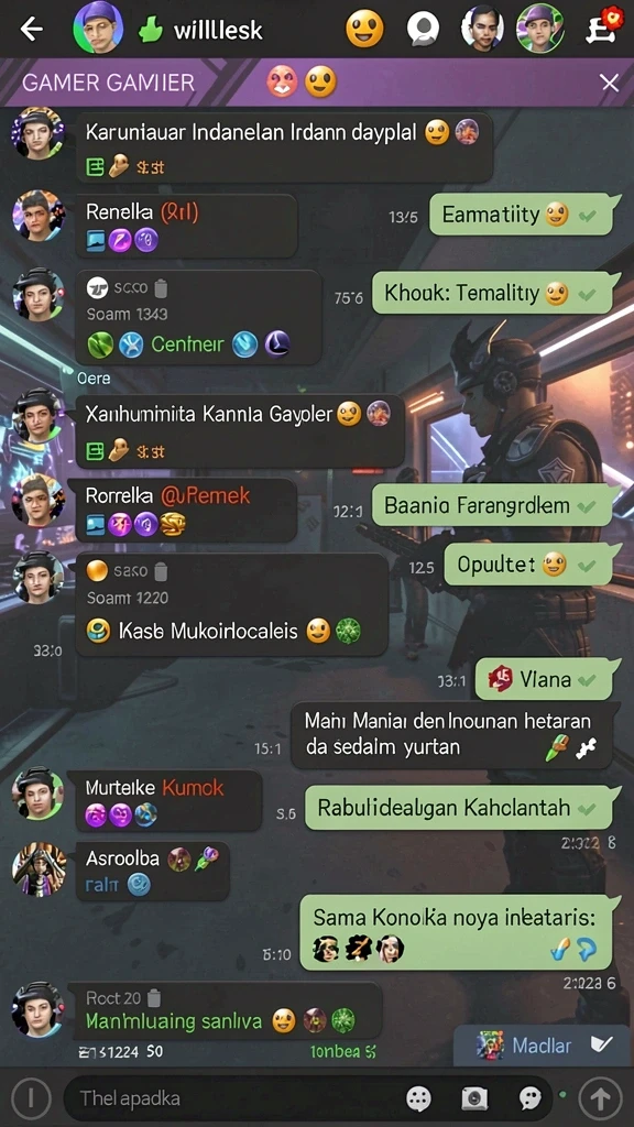 Beragam karakter unik yang dapat kamu pilih.