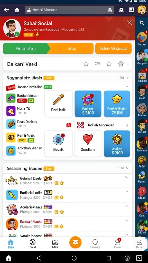 Tangkapan layar menunjukkan karakter utama dalam aksi mendebarkan.