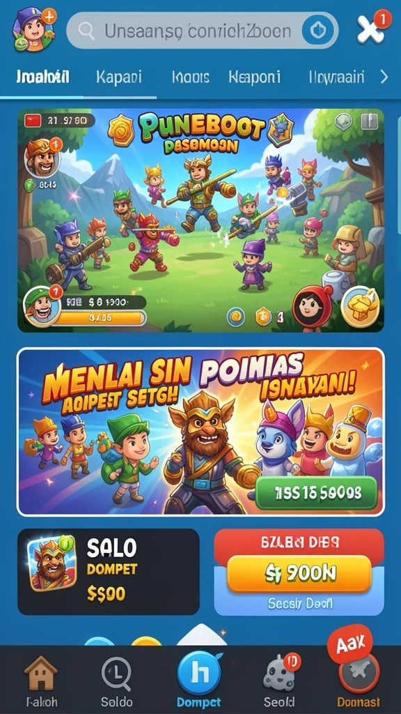 Tangkapan layar memperlihatkan mode multiplayer yang seru.