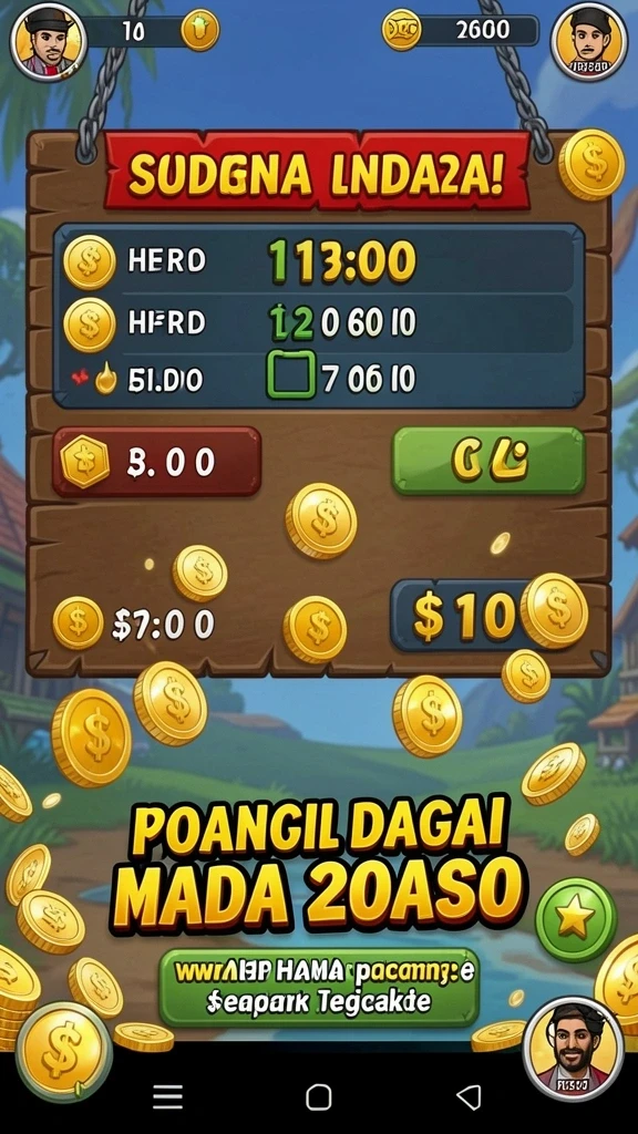 Tangkapan layar dari pertandingan seru dengan grafis terbaik.
