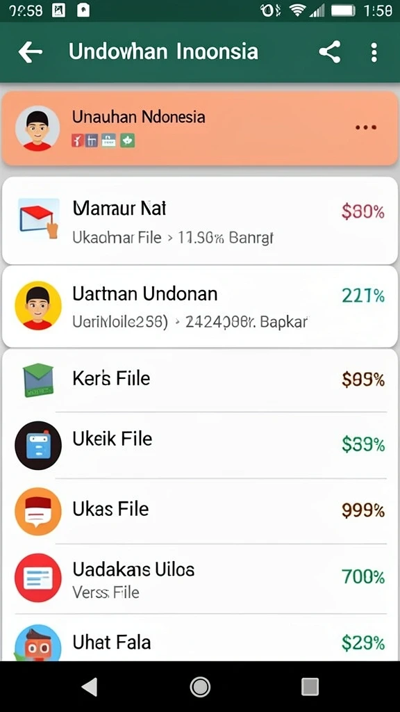 Karakter unik dengan kemampuan berbeda.