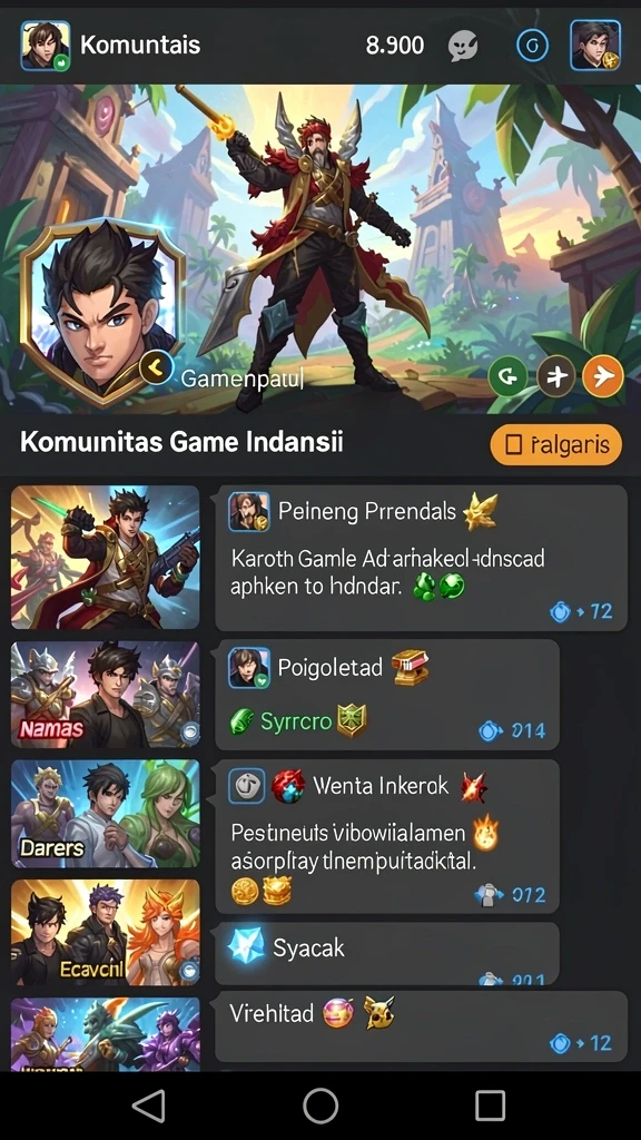 Momen seru saat mendapatkan kemenangan dalam permainan.