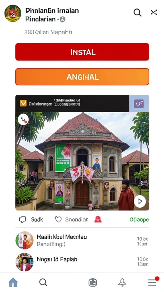 Karakter-karakter unik dengan kemampuan masing-masing.